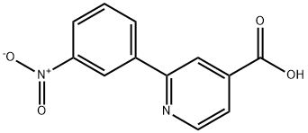 2-(3-Nitrophenyl)-isonicotinic acid Struktur