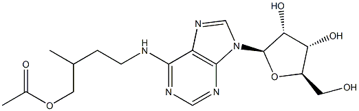 DIHYDROZEATIN-O-ACETYL (AcDHZ) Struktur