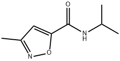 5-Isoxazolecarboxamide,3-methyl-N-(1-methylethyl)-(9CI) Struktur