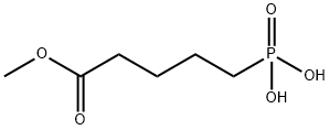 Methyl 5-phosphonopentanoate Struktur