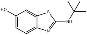 6-Benzothiazolol,2-[(1,1-dimethylethyl)amino]-(9CI) Struktur