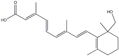 16-hydroxyisotretinoin Struktur