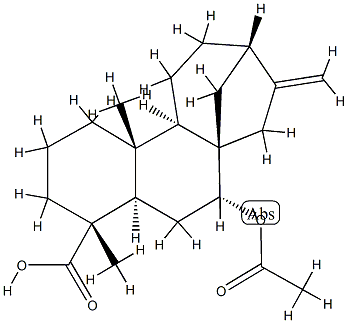 Acetylsventenic acid Struktur