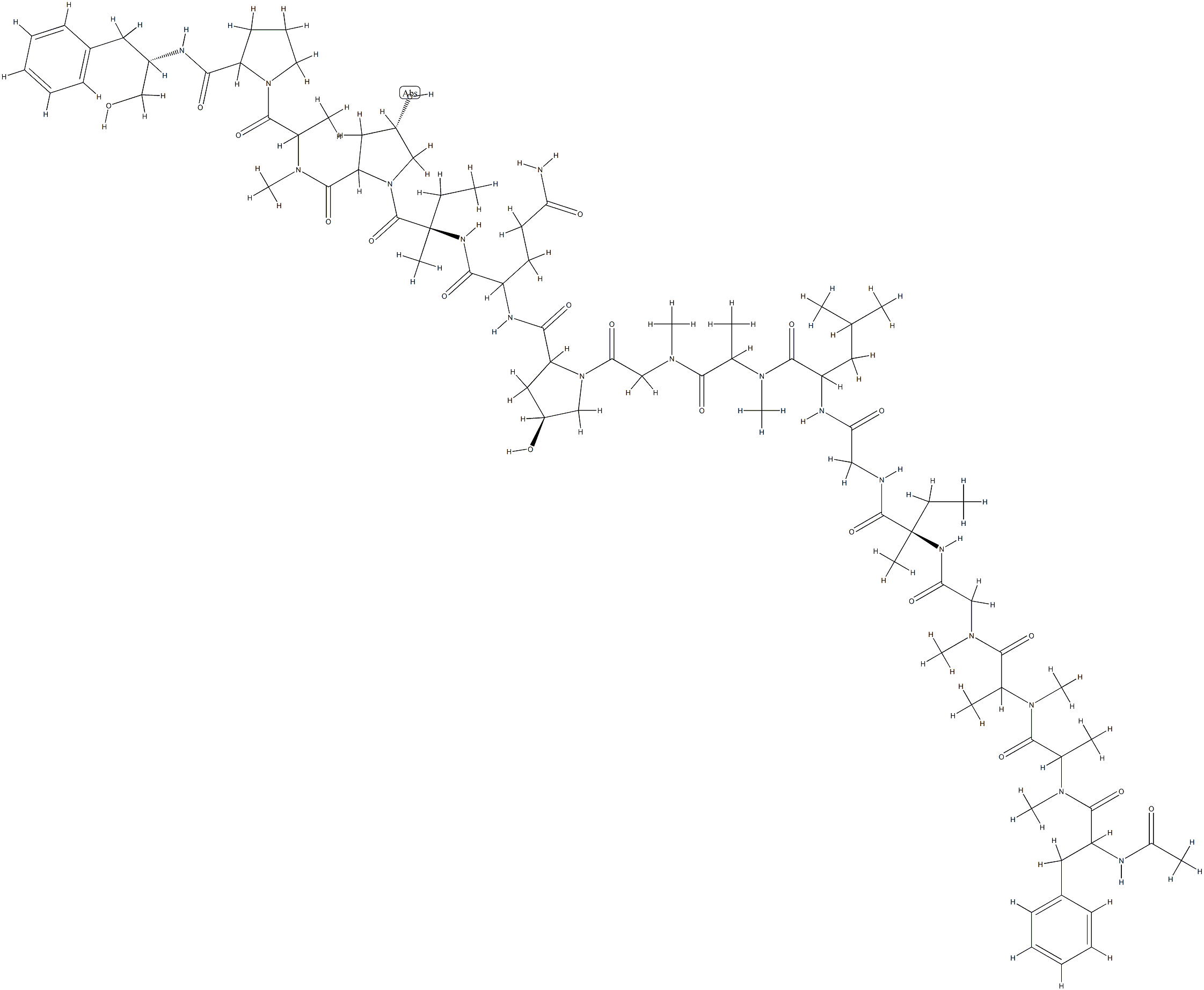 ANTIAMOEBIN FROM EMERICELLOPSIS SP. Struktur