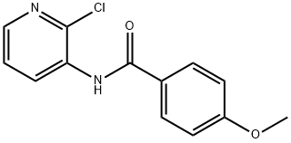 3-(4-anisoylamino)-2-chloropyridine Struktur