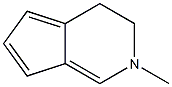 2H-Cyclopenta[c]pyridine,3,4-dihydro-2-methyl-(9CI) Struktur