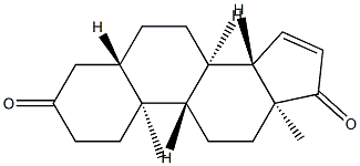 5α-Androst-15-ene-3,17-dione Struktur