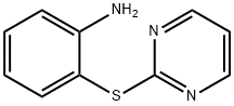 2-(pyrimidin-2-ylsulfanyl)aniline Struktur