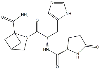 thyrotropin-releasing hormone, 2,4-MePro(3)- Struktur