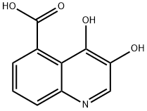 5-Quinolinecarboxylicacid,3,4-dihydroxy-(9CI) Struktur