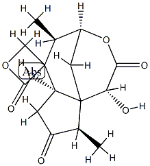 2-oxo-6-dehydroxyneoanisatin Struktur