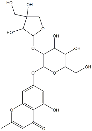 schumanniofioside B Struktur