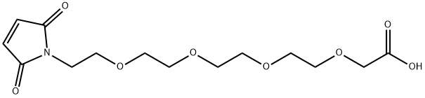 Maleimide-PEG4-NHS Struktur