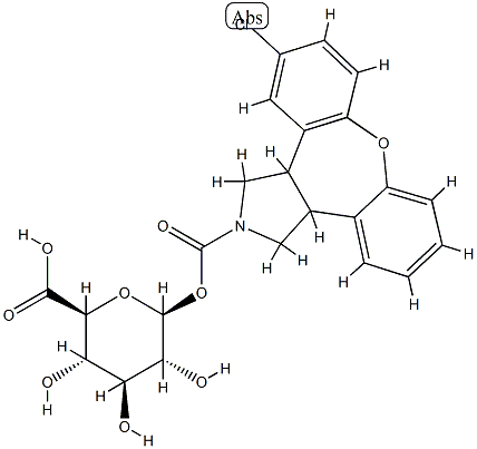 Org 5222 glucuronide Struktur