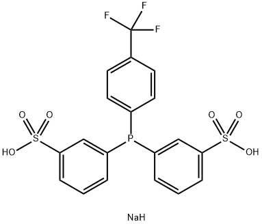 Bis(3-sulfonatophenyl)(4-trifluoroMethylphenyl)phosphine disodiuM dihydrate, Min. 97% p-DANPHOS Struktur