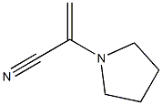 1-Pyrrolidineacetonitrile,alpha-methylene-(9CI) Struktur