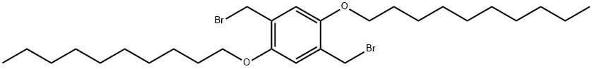 2 5-BIS(BROMOMETHYL)-1 4-BIS(3' 7'- Struktur