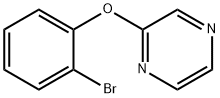 2-(2-bromophenoxy)pyrazine Struktur