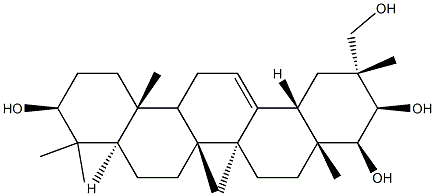 Abrisapogenol C Struktur