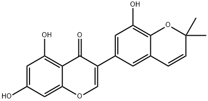 SeMilicoisoflavone B Struktur