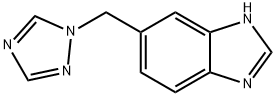 1H-Benzimidazole,5-(1H-1,2,4-triazol-1-ylmethyl)-(9CI) Struktur