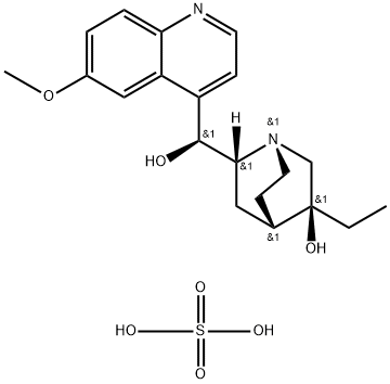 3-hydroxy-10,11-dihydroquinidine Struktur