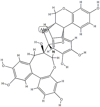 Protosappanin E1 Struktur