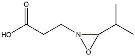 2-Oxaziridinepropanoicacid,3-(1-methylethyl)-(9CI) Struktur