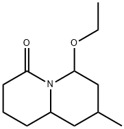 4H-Quinolizin-4-one,6-ethoxyoctahydro-8-methyl-(9CI) Struktur