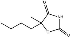 2,4-Oxazolidinedione,5-butyl-5-methyl-(9CI) Struktur