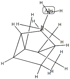 Tricyclo[2.2.1.02,6]heptan-3-amine, 1,7,7-trimethyl-, stereoisomer (9CI) Struktur