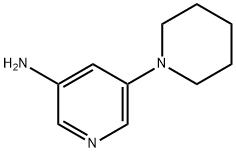 5-(piperidin-1-yl)pyridin-3-amine Struktur