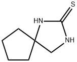 1,3-Diazaspiro[4.4]nonane-2-thione Struktur