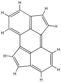 CYCLOPENT(H,I)ACEANTHRYLENE Struktur