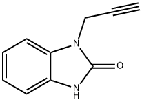 2H-Benzimidazol-2-one,1,3-dihydro-1-(2-propynyl)-(9CI) Struktur