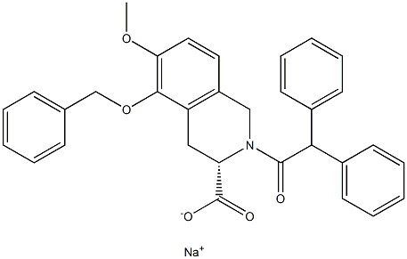 PD-126055 sodium salt Struktur