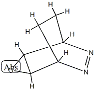 3-Oxa-6,7-diazatricyclo[3.2.2.02,4]non-6-ene,  (1-alpha-,2-bta-,4-bta-,5-alpha-)-  (9CI) Struktur