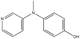 4-((pyridin-3-yl)methylamino)phenol Struktur