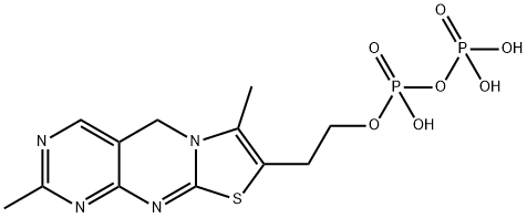 thiochrome diphosphate Struktur