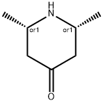 (2S,6R)-2,6-dimethylpiperidin-4-one Struktur