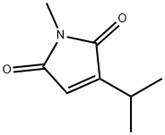 1H-Pyrrole-2,5-dione,1-methyl-3-(1-methylethyl)-(9CI) Struktur