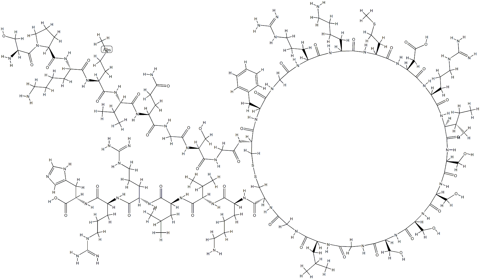 natriuretic peptide type-B Struktur