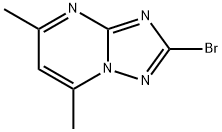 2-BROMO-5,7-DIMETHYL[1,2,4]TRIAZOLO[1,5-A]PYRIMIDINE Struktur