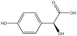 (S)-4-hydroxymandelic acid Struktur