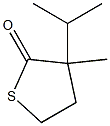 2(3H)-Thiophenone,dihydro-3-methyl-3-(1-methylethyl)-(9CI) Struktur