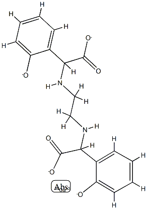 gallium(68)-ethylenediamine-N,N'-bis(2-hydroxyphenylacetic acid) Struktur