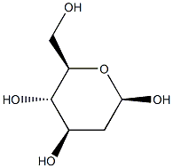 2-脫氧-BETA-D-葡萄糖, 13299-16-6, 結(jié)構(gòu)式