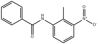 N-(2-methyl-3-nitrophenyl)benzamide Struktur