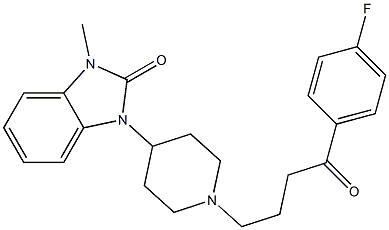 N-methylbenperidol Struktur