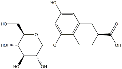 aceratioside Struktur